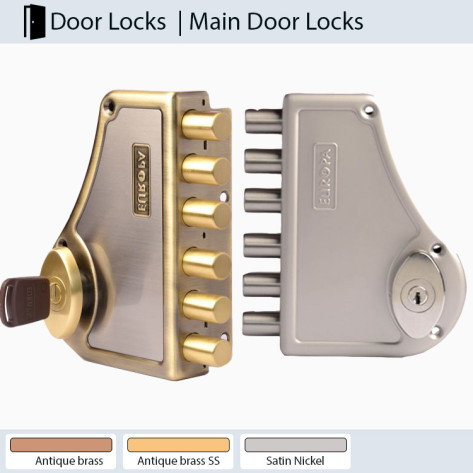 Europa Hexabolt Main Door Lock H641 Series