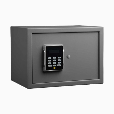 Yale YSPC-200 Cosmos Series Home Safe, Size- Small, Digital - Pin Access, Color- Grey