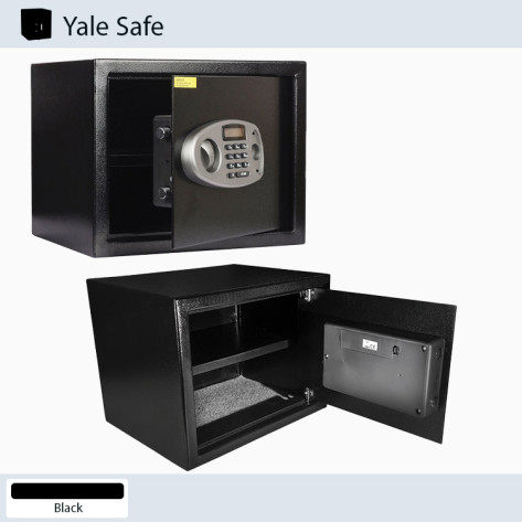 Yale YSS/300/DB2 Home Security Safe with Pincode Access- Black
