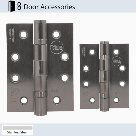 Yale Ball Bearing Butt Hinges, SS Series 