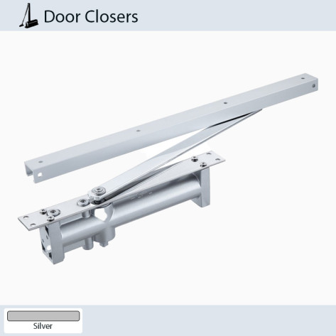 Yale DCR-6003H Door Closer (Concealed), EN Size 3, Silver